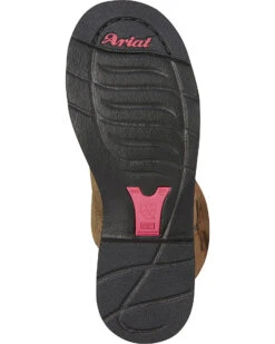 Ariat Fatbaby Brown Bomber Leather Boots - Crepe Sole -Fashion Shoes Store 031302 EZ BM