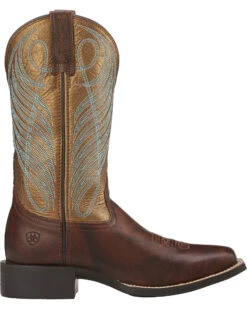 Ariat Women's Round Up Western Boots - Broad Square Toe -Fashion Shoes Store 031846 42 RT