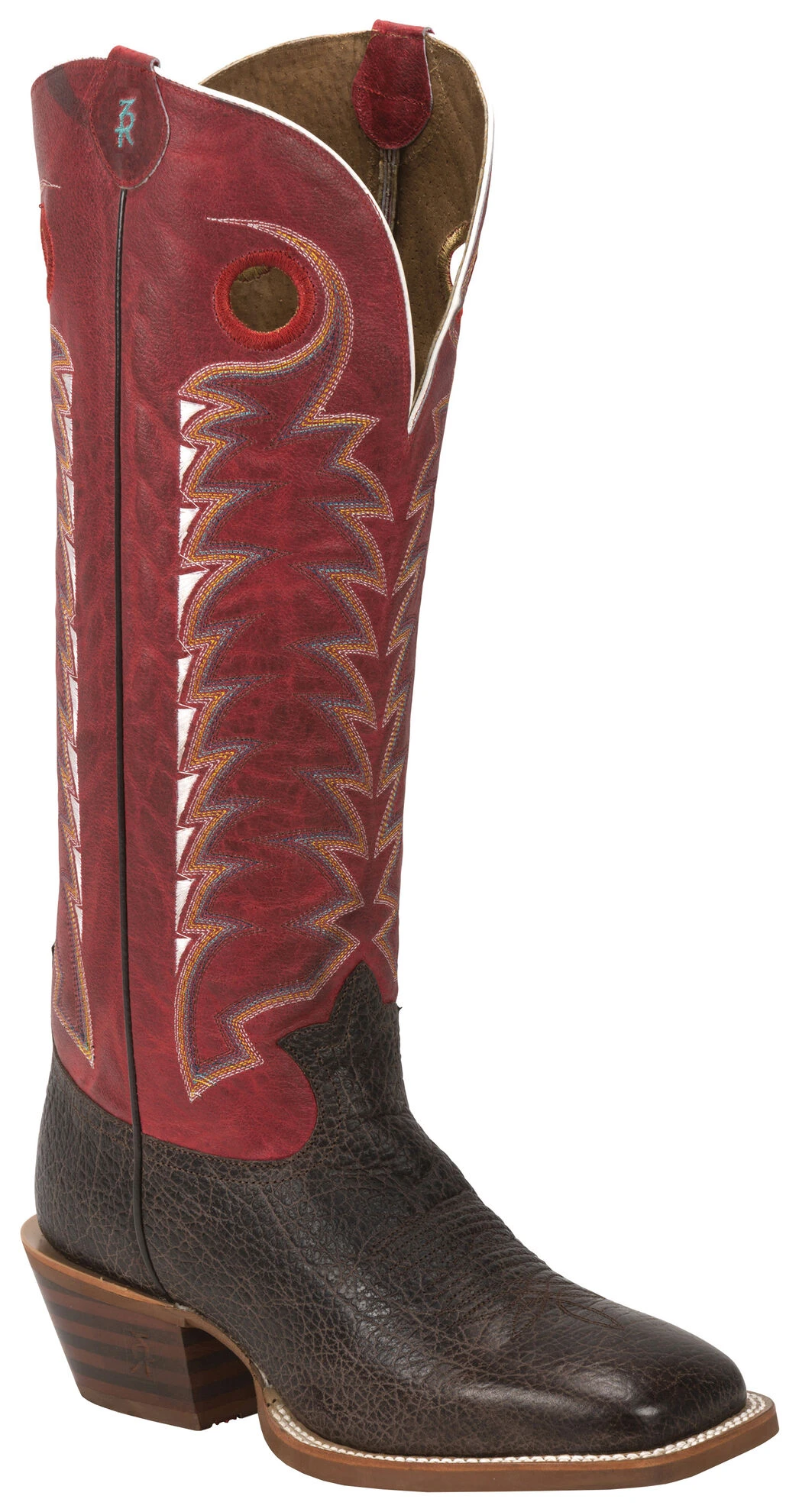 Tony Lama Men's Dusky Bonham 3R Buckaroo Western Boots - Square Toe 3 Tony Lama Men's Dusky Bonham 3R Buckaroo Western Boots - Square Toe