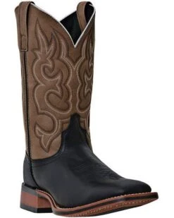 Laredo Men's Basic Stockman Western Boots - Broad Square Toe