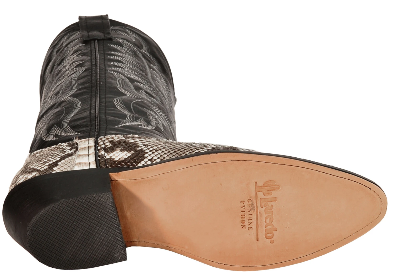 Laredo Men's Key West Python Western Boots - Medium Toe 4 Laredo Men's Key West Python Western Boots - Medium Toe - Image 2