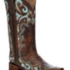 Circle G Women's Embroidered Western Boots - Square Toe