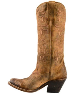 Lucchese Women's Handmade 1883 Laurelie Western Boots - Medium Toe -Fashion Shoes Store 0455K9 41 LT