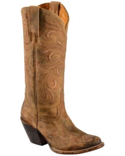 Lucchese Women's Handmade 1883 Laurelie Western Boots - Medium Toe -Fashion Shoes Store 0455K9 41 P1