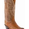 Lucchese Women's Handmade Augusta Full Quill Ostrich Western Boots - Snip Toe 2 Lucchese Women's Handmade Augusta Full Quill Ostrich Western Boots - Snip Toe -Fashion Shoes Store 0456N1 KP P1