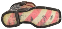 Durango Lady Rebel American Flag Western Performance Boots - Broad Square Toe -Fashion Shoes Store 045P55 41 BM
