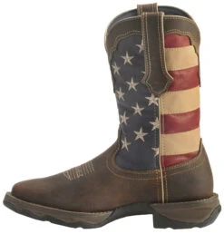 Durango Lady Rebel American Flag Western Performance Boots - Broad Square Toe -Fashion Shoes Store 045P55 41 LT