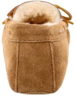 Minnetonka Men's Sheepskin Softsole Moccasins -Fashion Shoes Store 049K56 22 BK