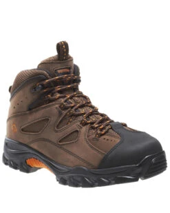 Wolverine Men's 6" Lace-Up Hudson Hiker Boots - Steel Toe