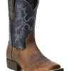 Ariat Boys' Tombstone Western Boots - Broad Square Toe 1 Ariat Boys' Tombstone Western Boots - Broad Square Toe -Fashion Shoes Store 053D31 B8 P1