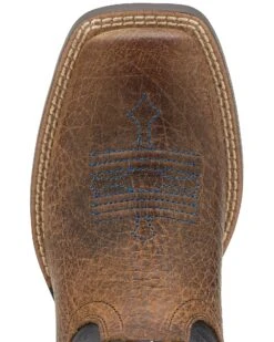 Ariat Boys' Tombstone Western Boots - Broad Square Toe -Fashion Shoes Store 053D31 B8 TP