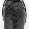 Ferrini Men's Full-Quill Ostrich Embroidered Western Boots - Broad Square Toe -Fashion Shoes Store 066845 89 P6