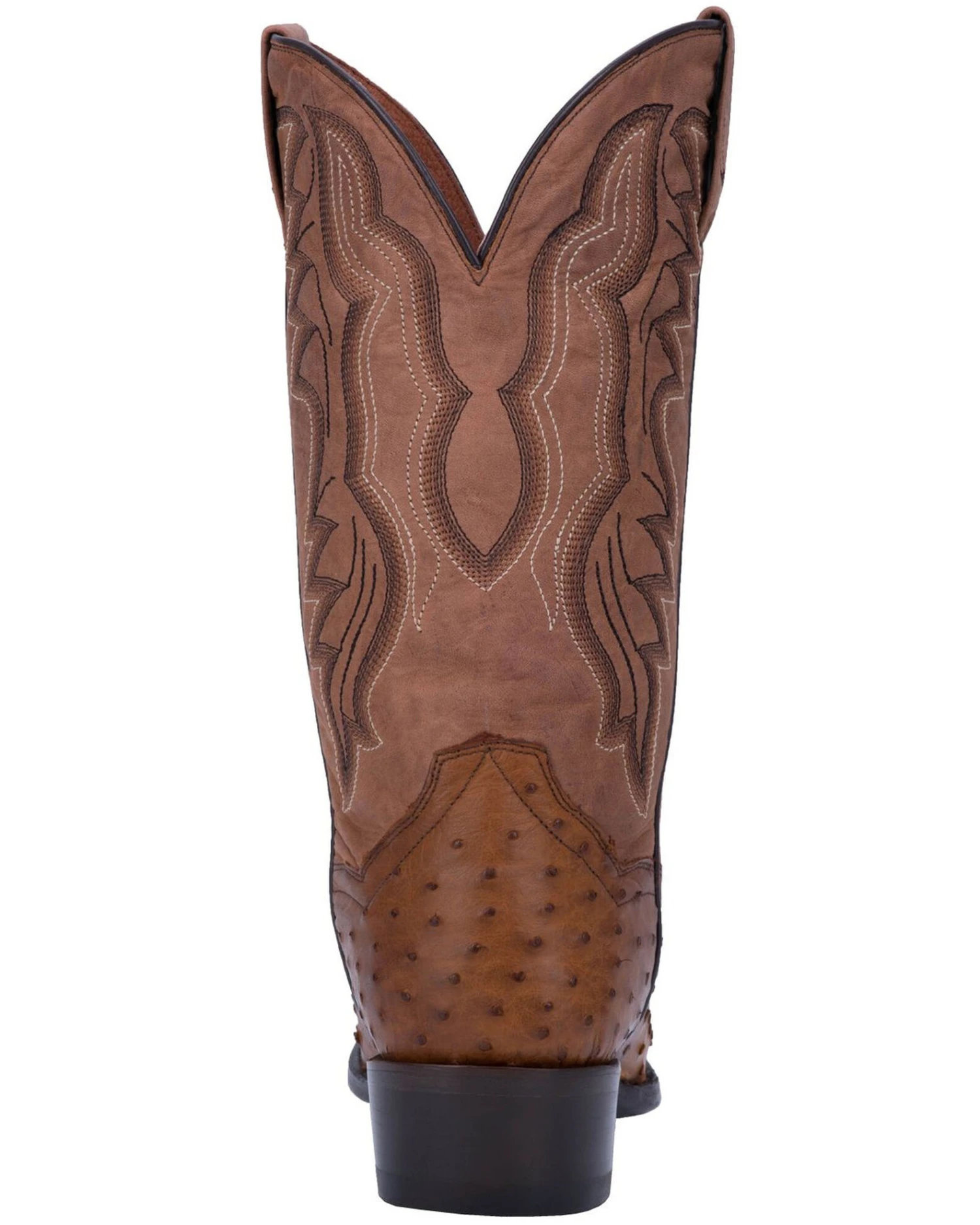 Dan Post Men's Tempe Full Quill Ostrich Western Boots - Medium Toe 9 Dan Post Men's Tempe Full Quill Ostrich Western Boots - Medium Toe - Image 7
