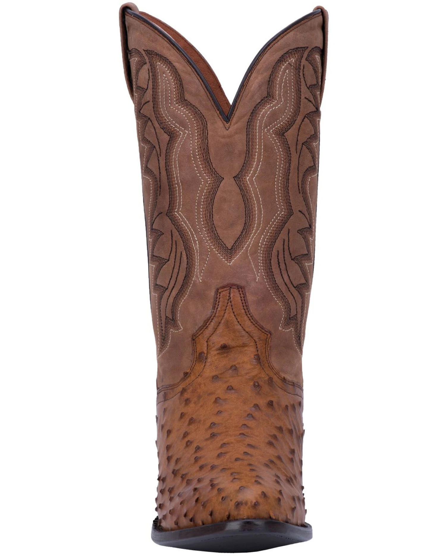 Dan Post Men's Tempe Full Quill Ostrich Western Boots - Medium Toe 4 Dan Post Men's Tempe Full Quill Ostrich Western Boots - Medium Toe - Image 2