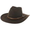 Cody James Men's Brown Sedona Felt Hat -Fashion Shoes Store 096R45 41 P1