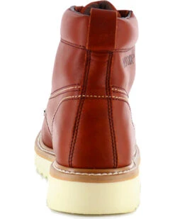 Wolverine Men's Wedge Sole Lace-Up Leather Work Boots - Moc Toe 10 Wolverine Men's Wedge Sole Lace-Up Leather Work Boots - Moc Toe -Fashion Shoes Store 1000002637 220 BK