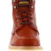Wolverine Men's Wedge Sole Lace-Up Leather Work Boots - Moc Toe