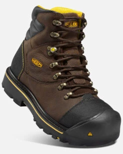 Keen Men's 6" Milwaukee Work Boots - Steel Toe -Fashion Shoes Store 2000120885 001 P1