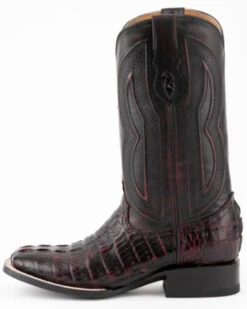 Ferrini Men's Dakota Exotic Crocodile Western Boots - Broad Square Toe