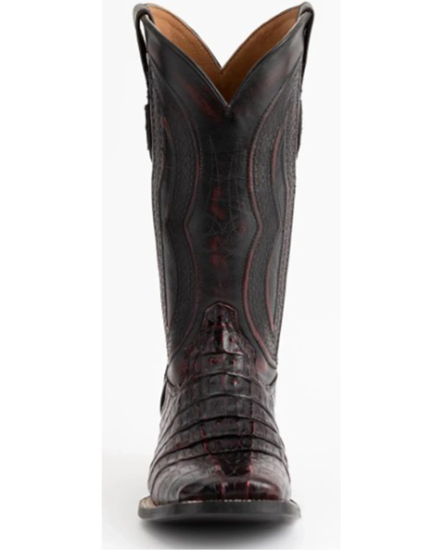 Ferrini Men's Dakota Exotic Crocodile Western Boots - Broad Square Toe 7 Ferrini Men's Dakota Exotic Crocodile Western Boots - Broad Square Toe - Image 6