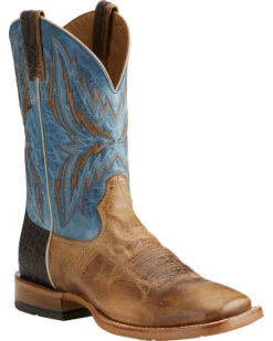 Ariat Men's Arena Rebound Western Performance Boots - Broad Square Toe -Fashion Shoes Store 2000213178 280 P1