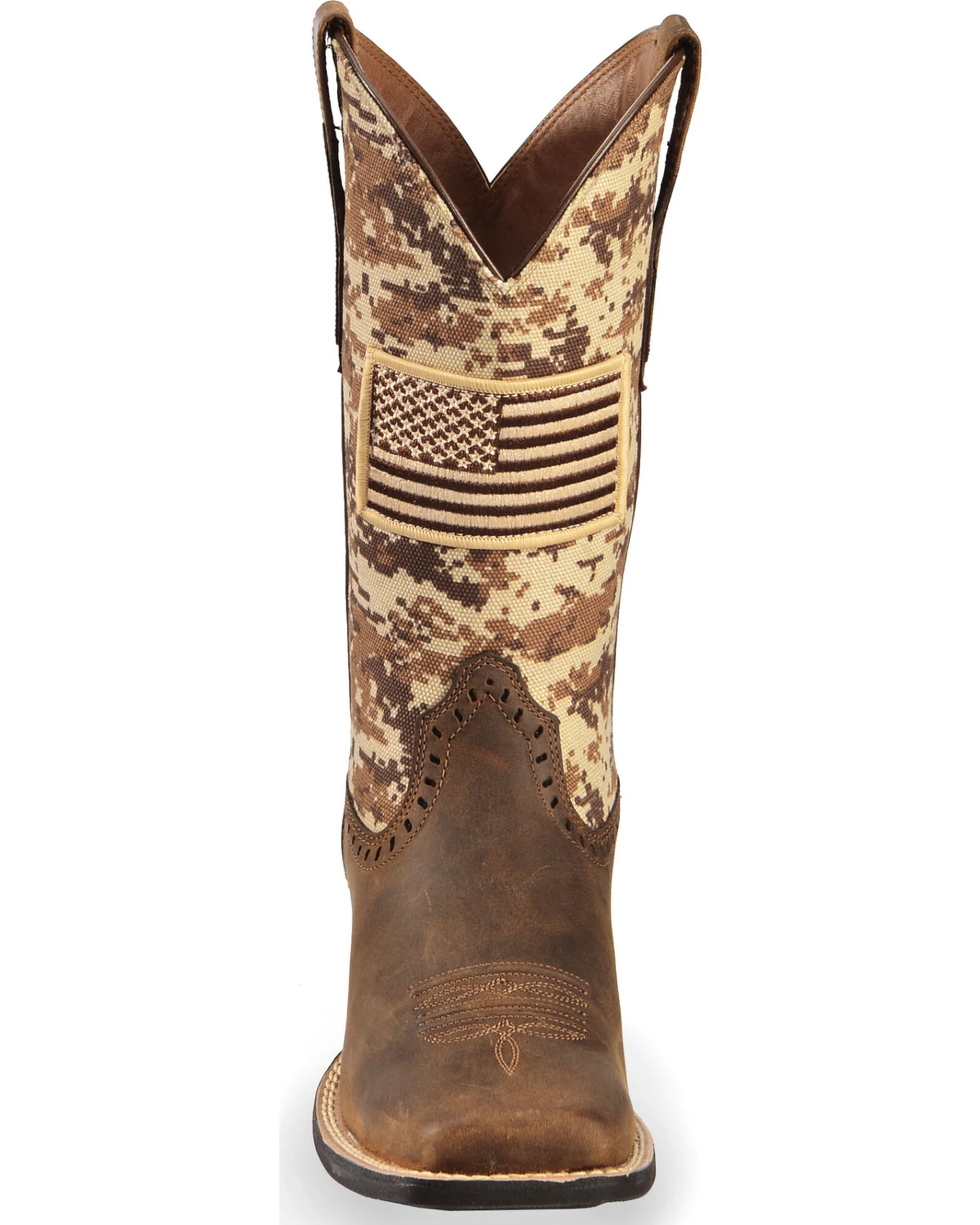 Ariat Women's Round Up Patriot Western Performance Boots - Broad Square Toe 8 Ariat Women's Round Up Patriot Western Performance Boots - Broad Square Toe - Image 6