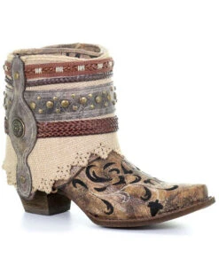 Corral Women's Geraldine Fashion Booties - Snip Toe -Fashion Shoes Store 2000231376 235 P1