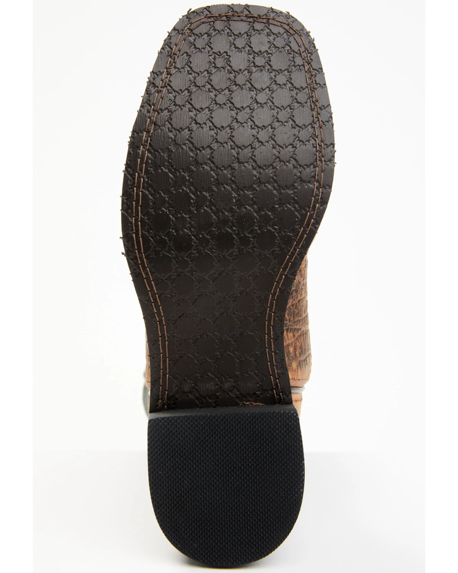 Smoky Mountain Boys' Jesse Bison Leather Print Boot - Square Toe 10 Smoky Mountain Boys' Jesse Bison Leather Print Boot - Square Toe - Image 8