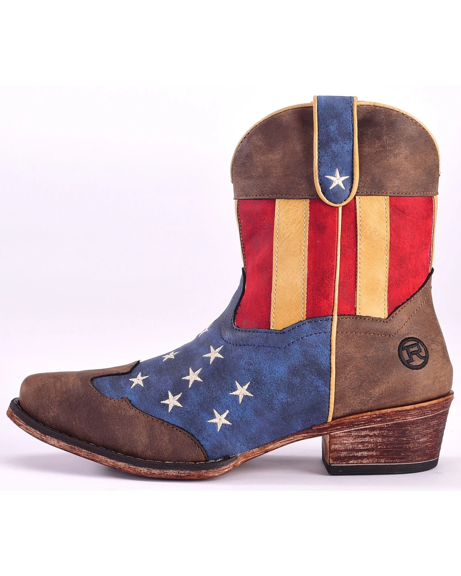 Roper Women's American Flag Boots - Snip Toe 8 Roper Women's American Flag Boots - Snip Toe - Image 6