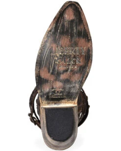 Liberty Black Women's Volcano Brass Studded Harness Booties - Pointed Toe 11 Liberty Black Women's Volcano Brass Studded Harness Booties - Pointed Toe -Fashion Shoes Store 2000240344 200 BM