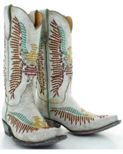 Old Gringo Women's Harper Hand Woven Western Boots - Snip Toe