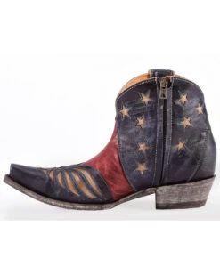 Old Gringo Women's United Patriotic Booties - Snip Toe -Fashion Shoes Store 2000242242 400 LT