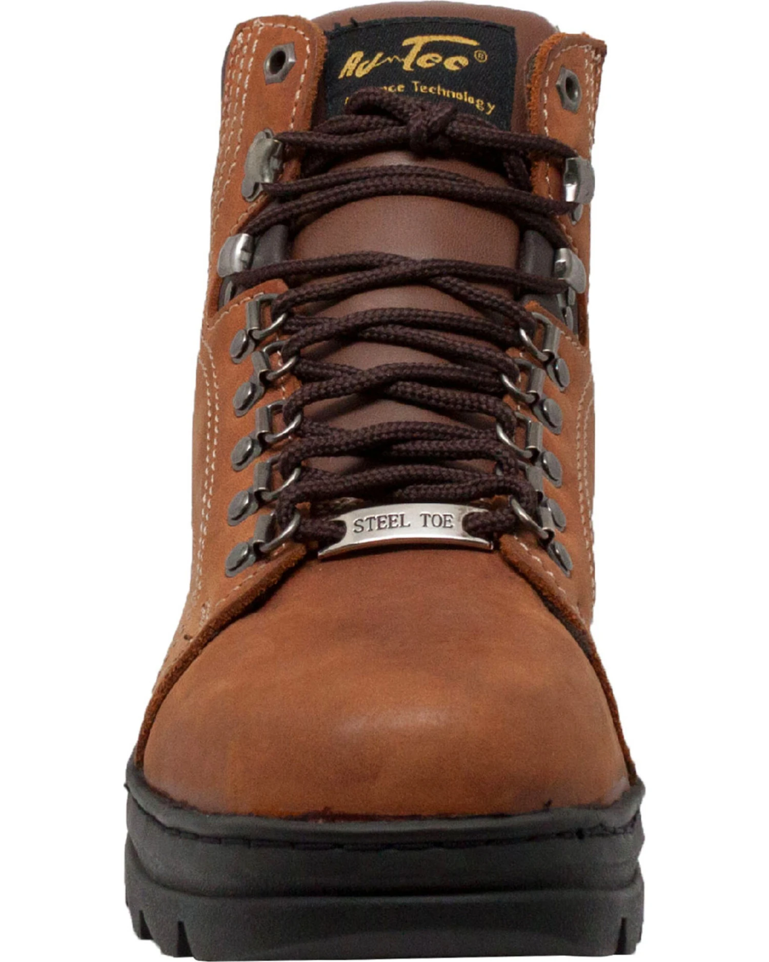 AdTec Men's 6" Leather Hiker Work Boots - Steel Toe 3 AdTec Men's 6" Leather Hiker Work Boots - Steel Toe