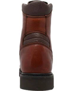 Ad Tec Men's 8" Tumbled Leather Work Boots - Soft Toe -Fashion Shoes Store 2000251868 200 BK