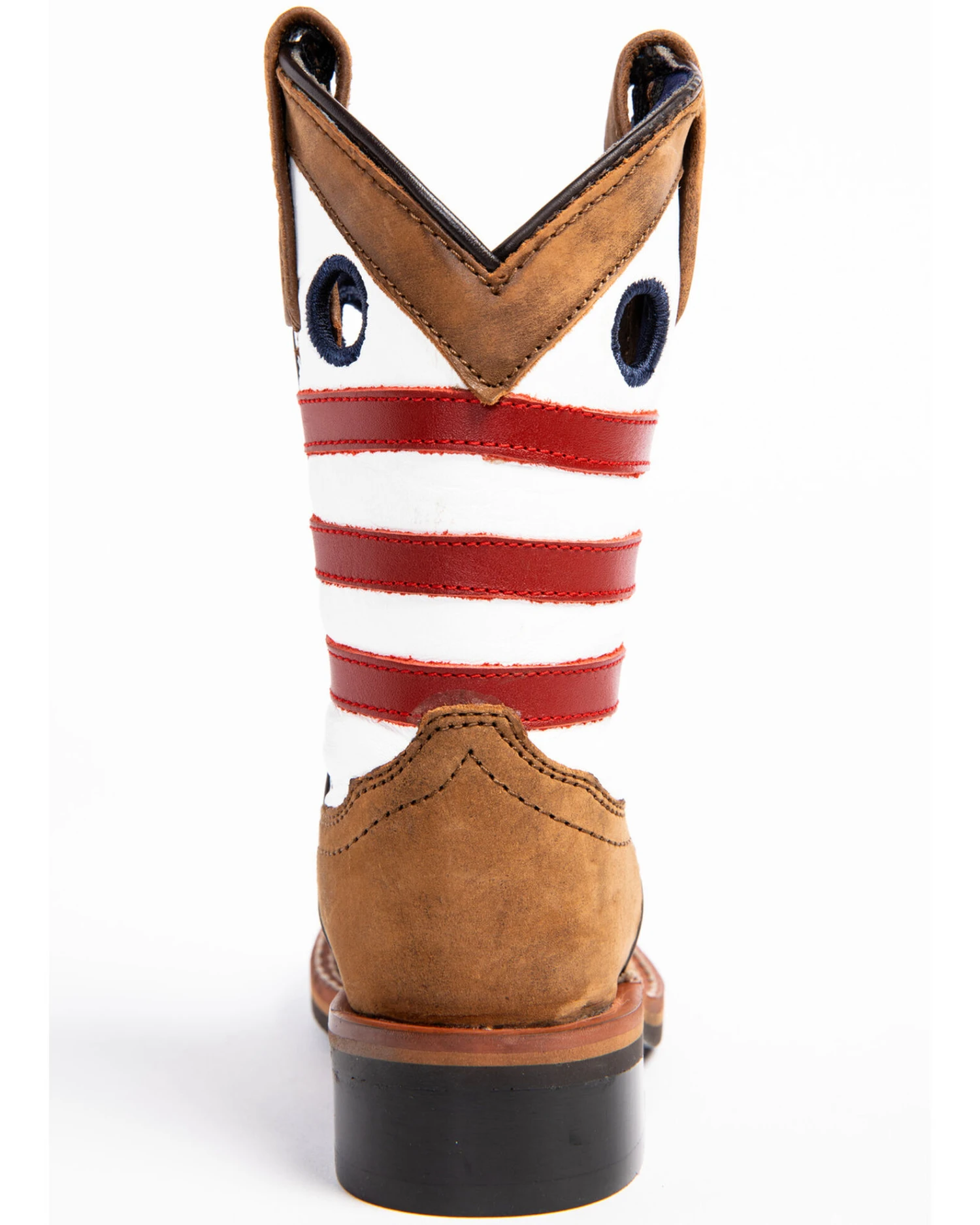 Cody James Boys' USA Flag Western Boots - Broad Square Toe 9 Cody James Boys' USA Flag Western Boots - Broad Square Toe - Image 7