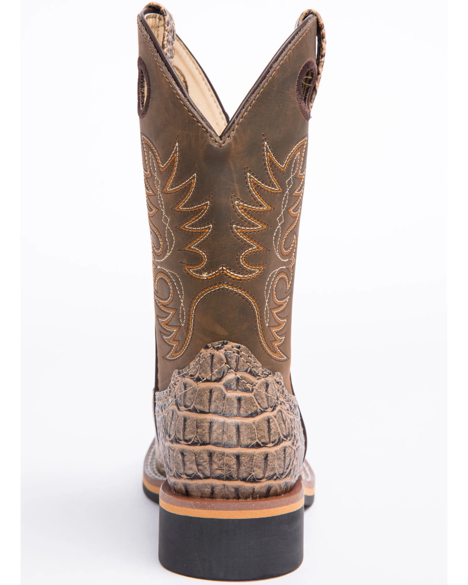Cody James Little Boys' Gator Print Western Boots - Broad Square Toe 9 Cody James Little Boys' Gator Print Western Boots - Broad Square Toe - Image 7
