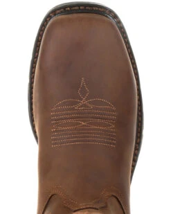 Georgia Boot Men's Carbo-Tec LT Waterproof Western Work Boots - Steel Toe