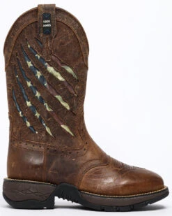 Brothers & Sons Men's Scratch American Flag Lite Performance Western Boots - Square Toe -Fashion Shoes Store 2000258768 200 P2