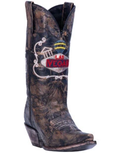 Dan Post Women's Las Vegas Western Boots - Snip Toe -Fashion Shoes Store 2000270215 240 P1
