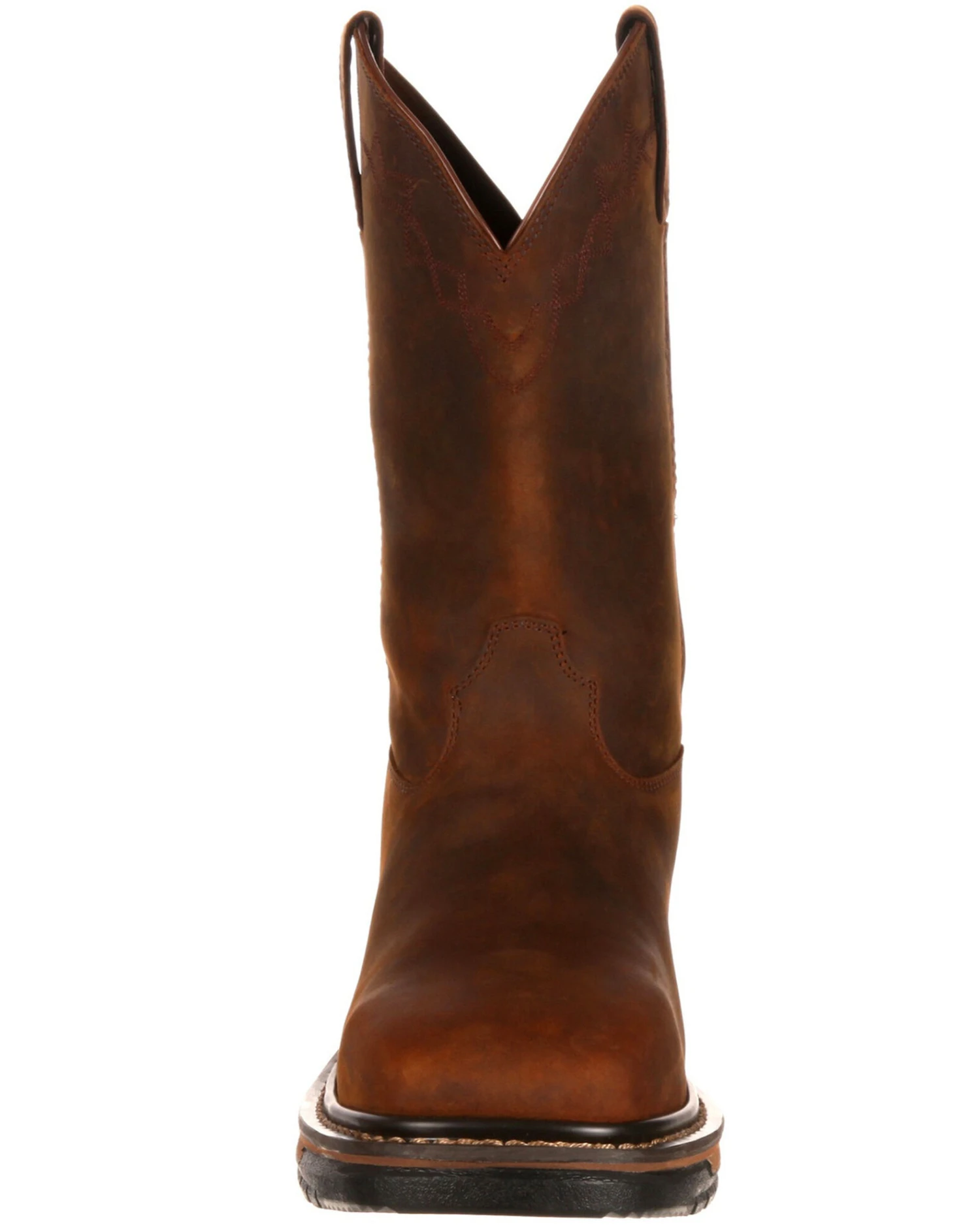 Rocky Men's Original Ride Western Work Boots - Square Toe 3 Rocky Men's Original Ride Western Work Boots - Square Toe