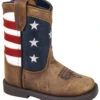 Smoky Mountain Toddler Stars And Stripes Western Boots - Square Toe
