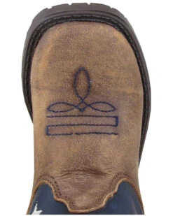 Smoky Mountain Toddler Stars And Stripes Western Boots - Square Toe 5 Smoky Mountain Toddler Stars And Stripes Western Boots - Square Toe -Fashion Shoes Store 2000276732 230 P2