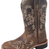 Smoky Mountain Little Girls' Marilyn Western Boots - Square Toe -Fashion Shoes Store 2000276744 200 P1