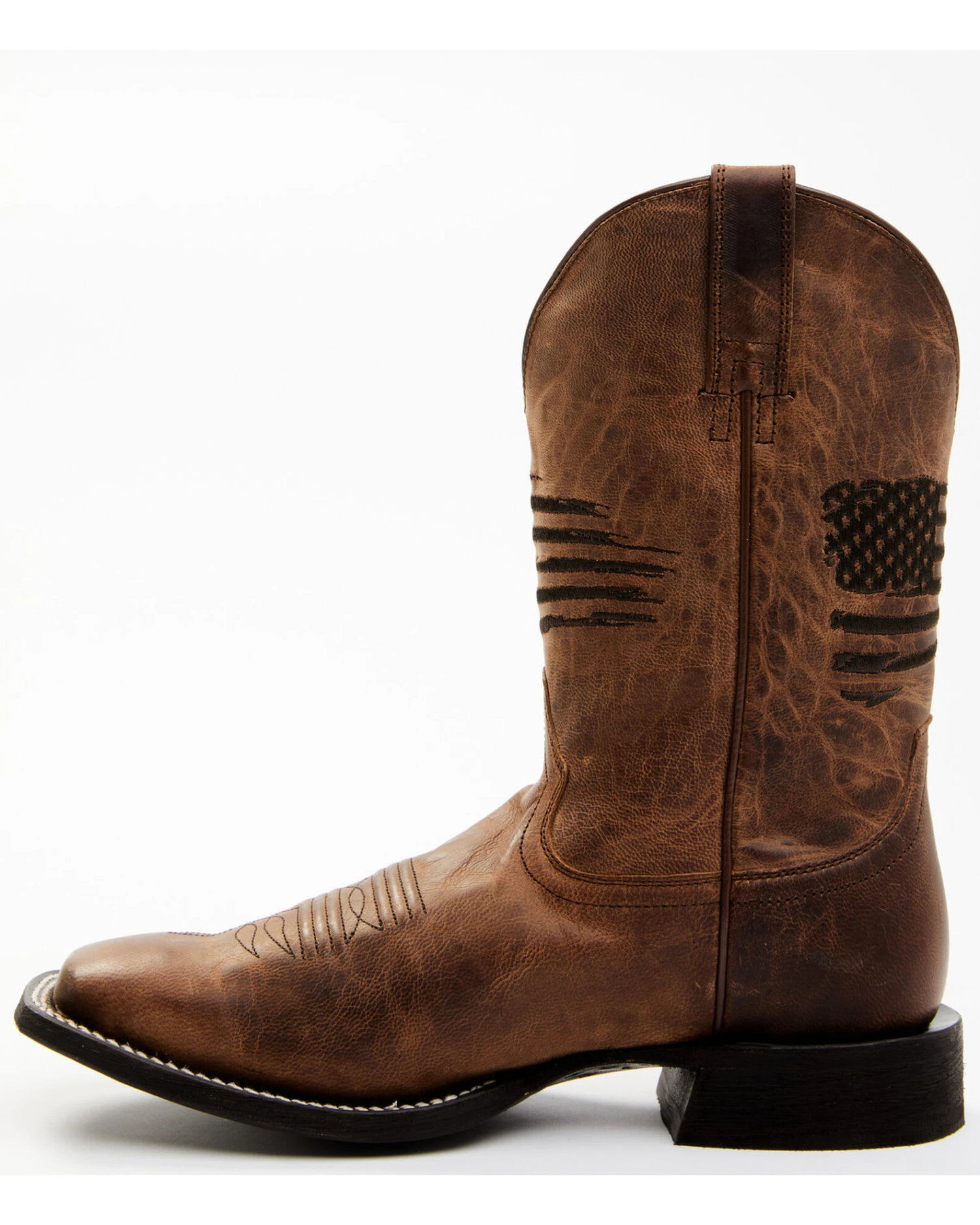 Ariat Men's Circuit Patriot Western Boots - Broad Square Toe 9 Ariat Men's Circuit Patriot Western Boots - Broad Square Toe - Image 7