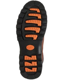 Ad Tec Men's Brown Oiled Work Boots - Soft Toe -Fashion Shoes Store 2000283900 200 P5