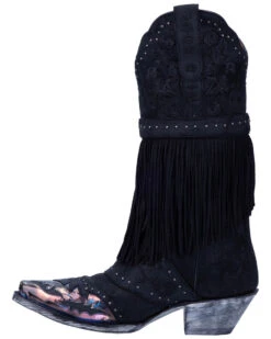 Dan Post Women's Bed Of Roses Western Boots - Snip Toe