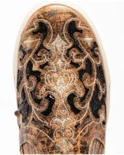 Corral Women's Floral Embroidered Glitter Inlay Sneakers -Fashion Shoes Store 2000288157 001 P6