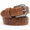 Cody James Men's Brown Hornback Caiman Exotic Belt -Fashion Shoes Store 2000291698 200 P1