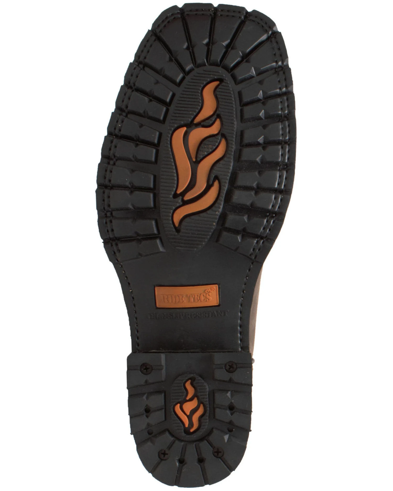 Ad Tec Men's Brown Western Work Boots - Steel Toe 3 Ad Tec Men's Brown Western Work Boots - Steel Toe