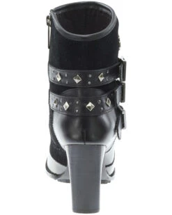Harley Davidson Women's Abbey Moto Boots - Round Toe -Fashion Shoes Store 2000292263 001 P4